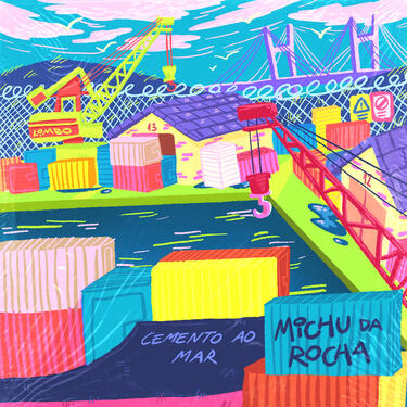 Cover for “Cemento ao Mar” by Michu da Rocha